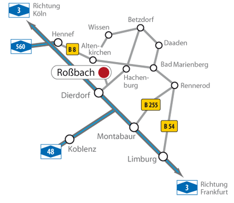 Anfahrskizze
